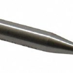 EMUGE Spiral Flute Tap: #0-80 UNF, 2 Flutes, Plug, 3BX Class of Fit, Cobalt, Nitride Coated BU306011.5033
