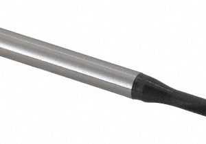 EMUGE Spiral Flute Tap: #4-40 UNC, 2 Flutes, Plug, 2BX Class of Fit, Cobalt, Nitride Coated BU306001.5003