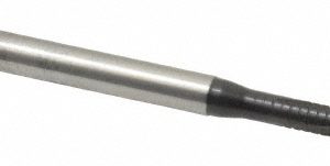 EMUGE Spiral Flute Tap: #6-32 UNC, 3 Flutes, Plug, 2BX Class of Fit, Cobalt, Nitride Coated BU306001.5005