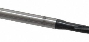 EMUGE Spiral Flute Tap: #6-32 UNC, 3 Flutes, Plug, 3BX Class of Fit, Cobalt, Nitride Coated BU306011.5005