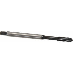 EMUGE Spiral Flute Tap: #10-32 UNF, 3 Flutes, Plug, 3BX Class of Fit, Cobalt, Nitride Coated BU306011.5041