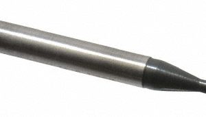 EMUGE Spiral Flute Tap: #2-56 UNC, 2 Flutes, Modified Bottoming, 3BX Class of Fit, Cobalt, Oxide Coated BU456011.5001