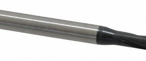 EMUGE Spiral Flute Tap: #8-32, UNC, 3 Flute, Modified Bottoming, 2BX Class of Fit, Cobalt, Oxide Finish BU456001.5006
