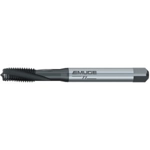 EMUGE Spiral Flute Tap: 5/16-24 UNF, 3 Flutes, Modified Bottoming, 2BX Class of Fit, Cobalt, Oxide Coated BU456001.5044