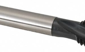 EMUGE Spiral Flute Tap: 5/8-11 UNC, 3 Flutes, Modified Bottoming, 2BX Class of Fit, Cobalt, Oxide Coated CU456001.5015
