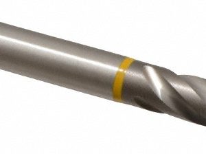 EMUGE Spiral Flute Tap: 9/16-18 UNF, 4 Flutes, Modified Bottoming, 3B Class of Fit, Cobalt, Bright/Uncoated CU501010.5048