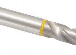 EMUGE Spiral Flute Tap: 5/8-11 UNC, 3 Flutes, Modified Bottoming, 2B Class of Fit, Cobalt, Bright/Uncoated CU501000.5015