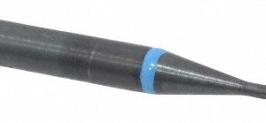 EMUGE Spiral Flute Tap: #0-80 UNF, 2 Flutes, Modified Bottoming, 3B Class of Fit, Cobalt, Oxide Coated BU503210.5033