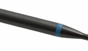 EMUGE Spiral Flute Tap: #2-56 UNC, 2 Flutes, Modified Bottoming, 3B Class of Fit, Cobalt, Oxide Coated BU503210.5001