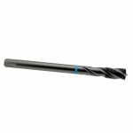 EMUGE Spiral Flute Tap: 1/2-13 UNC, 3 Flutes, Modified Bottoming, 2B Class of Fit, Cobalt, Oxide Coated CU503200.5013