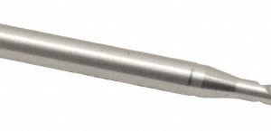 EMUGE Spiral Flute Tap: #4-40 UNC, 2 Flutes, Bottoming, 2B Class of Fit, Cobalt, Bright/Uncoated BU513500.5003