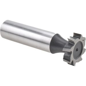 VALUE COLLECTION Woodruff Keyseat Cutter: 0.75" Cut Dia, 0.1875" Cut Width, 1/2" Shank Dia, Staggered Tooth C1200606