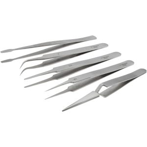 VALUE COLLECTION Stainless Steel Tweezer Set 11202-SS