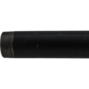 ANVIL Black Pipe Nipple: 2" Dia x 24" Long, Schedule 80 0330540469