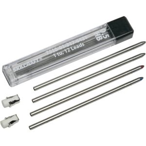 ABILITYONE B3 Aviator Kit: 1 Red, 1 Blue, 1 Black, 0.5 mm, Ink, 2 Erasers 7510015650621