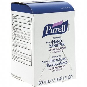 PURELL PURELL Advanced Hand Sanitizer Gel, 800 mL Refill for GOJO Bag-in-Box Dispenser 9657-12