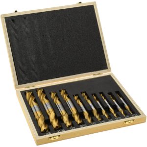 VALUE COLLECTION End Mill Set: 4 Flute, Square End 320-8002