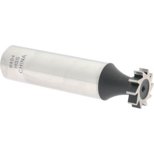 VALUE COLLECTION Woodruff Keyseat Cutter: 0.5" Cut Dia, 0.125" Cut Width, 1/2" Shank Dia, Straight Tooth C1100404