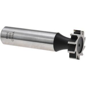 VALUE COLLECTION Woodruff Keyseat Cutter: 0.75" Cut Dia, 0.1875" Cut Width, 1/2" Shank Dia, Straight Tooth C1100606