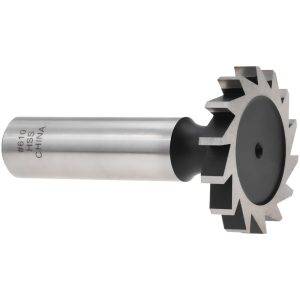 VALUE COLLECTION Woodruff Keyseat Cutter: 1.25" Cut Dia, 0.1875" Cut Width, 1/2" Shank Dia, Straight Tooth C1100610