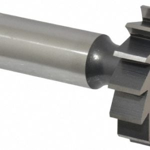 VALUE COLLECTION Woodruff Keyseat Cutter: 1.25" Cut Dia, 0.3125" Cut Width, 1/2" Shank Dia, Straight Tooth C11001010