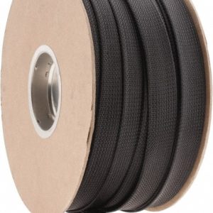 TECHFLEX Black Braided Expandable Cable Sleeve PTN1.25BK250