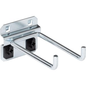 TRITON PRODUCTS 3/16" Dia, 4" Long Double Arm Pegboard Hook 52419