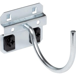 TRITON PRODUCTS 3" ID, 1/4" Dia, 3-7/8" Long Pegboard Curved Hook Pegboard Hook 55230