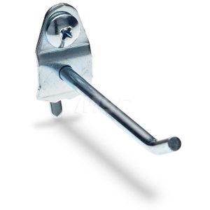 TRITON PRODUCTS 3/16" Dia, 2-1/2" Long Single Angled End Pegboard Hook 71313
