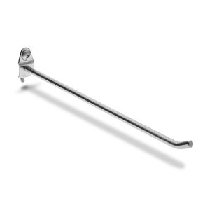 TRITON PRODUCTS 1/4" Dia, 8" Long Single Angled End Pegboard Hook 71813