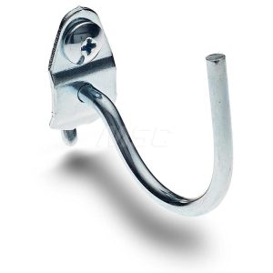 TRITON PRODUCTS 2" ID, 3/16" Dia, 2-1/4" Long Curved Pegboard Hook 75200