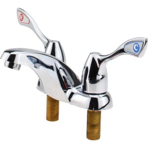 MOEN Wrist Blade Handle, Deck Plate Bathroom Faucet 8800