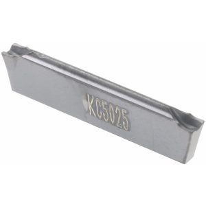 KENNAMETAL Cutoff Insert: A4C0205N00CF02 KC5025, Carbide, 2.05 mm Cutting Width 2979111