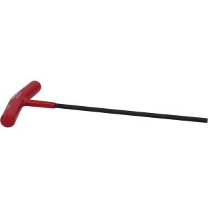 BONDHUS Hex Key: 5.00 mm Hex, Hex End, T-Handle Cushion Grip 15364