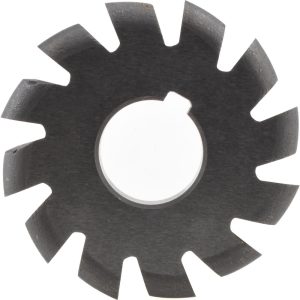 VALUE COLLECTION 1/4" Radius, 3" Diam, 12 Teeth, Arbor Connection, High Speed Steel Convex Radius Cutter 317-0339