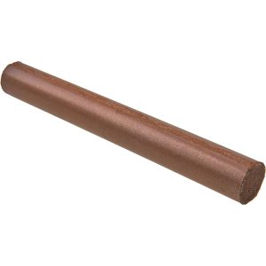 CRATEX Round Abrasive Stick: Silicon Carbide, 3/4" Wide, 3/4" Thick, 6" Long 0126 F