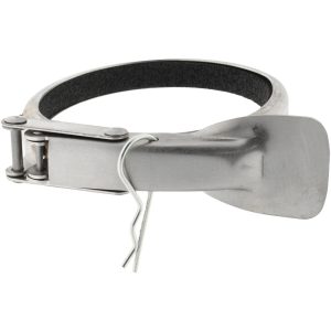 DUCT INCORPORATED 4" ID Galvanized Duct Clamp with PVC Seal 12004-0000-40000