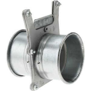 DUCT INCORPORATED 4" ID, Galvanized Duct Blast Gate 17004-0000-12000