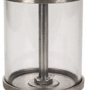 LDI INDUSTRIES 1 Outlet, Polymer Bowl, 0.47 L Manual-Adjustable Oil Reservoir RDF109-04