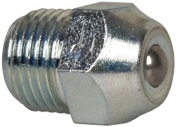 GITS 1/8-27 Thread, Brass, Zinc Plated, Threaded One Piece, Ball Valve Oil Hole Cover 00553