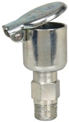GITS 9/64 Ounce Capacity, 1/8-27 Thread, Steel, Zinc Plated, Brazed Body Oil Cup 01002