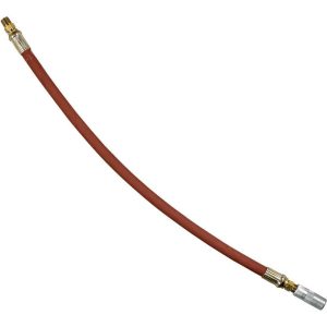 ALEMITE 18" Long, 4,800 psi Operating Pressure, Elastomeric Grease Gun Hose Assembly 317850-1F