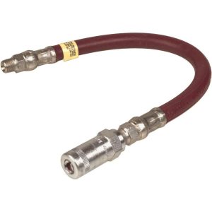 ALEMITE 12" Long, 4,800 psi Operating Pressure, Grease Gun Hose & Coupler Assembly B6652-A