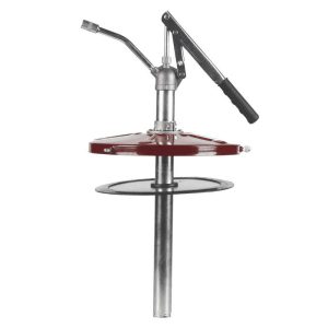 ALEMITE Lever Hand Drum Pump: 1 oz/Stroke, Grease Lubrication, Steel, Aluminum & Stainless Steel 7118-1