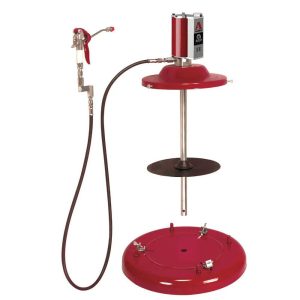 ALEMITE Air-Operated Drum Pump: 50:1, 4.5 lb/min, Grease Lubrication, Steel, Aluminum, Stainless Steel & Nylon 9951-1