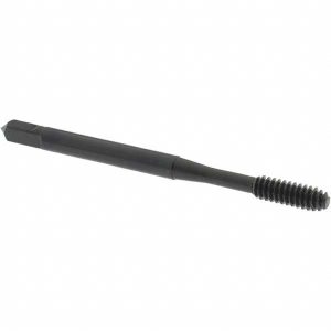 OSG Thread Forming Tap: #6-32 UNC, 2B Class of Fit, Modified Bottoming Chamfer, Cobalt, Steam Oxide Finish 1400110601
