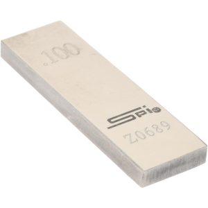 SPI Rectangle Steel Gage Block: 0.1", Grade 0 12-641-7