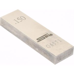 SPI Rectangle Steel Gage Block: 0.15", Grade 0 12-700-1