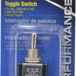 GARDNER BENDER 3 Position, 12 Volt, 15 Amp, 1/2 Hole Diam, Metal Toggle Switch 41710