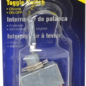 GARDNER BENDER 2 Position, 12 Volt, 35 Amp, 1/2 Hole Diam, Heavy Duty Toggle Switch 41770